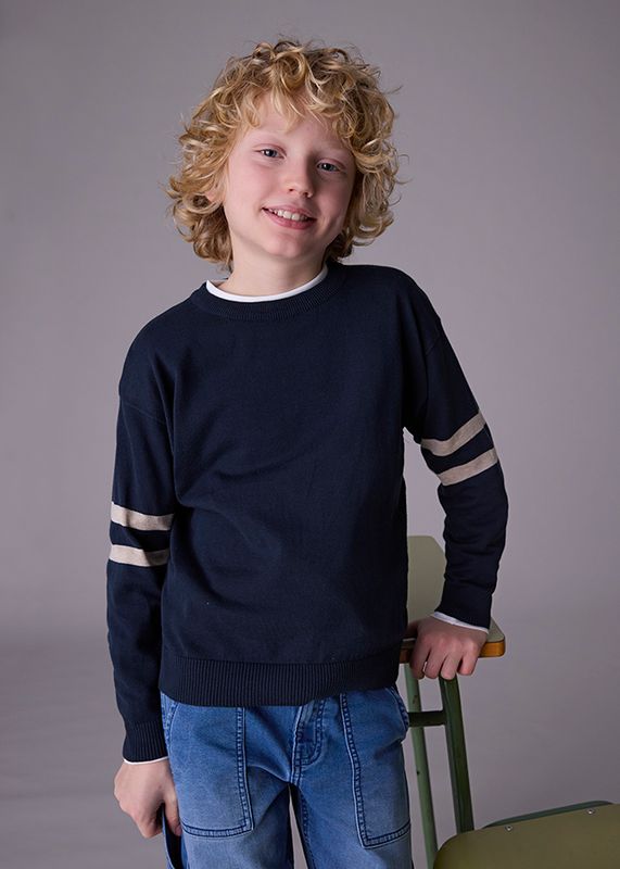 Navy Stripes Jumper