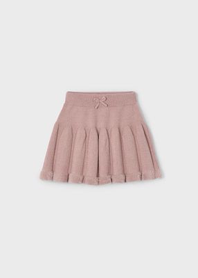 Knitted Blush Skirt