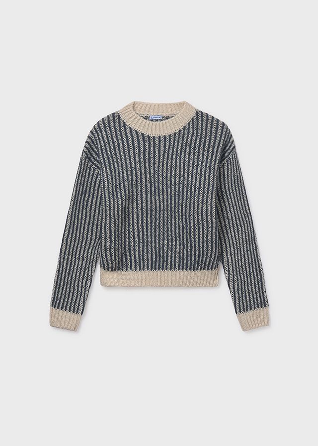 Vertical Stripe Sweater