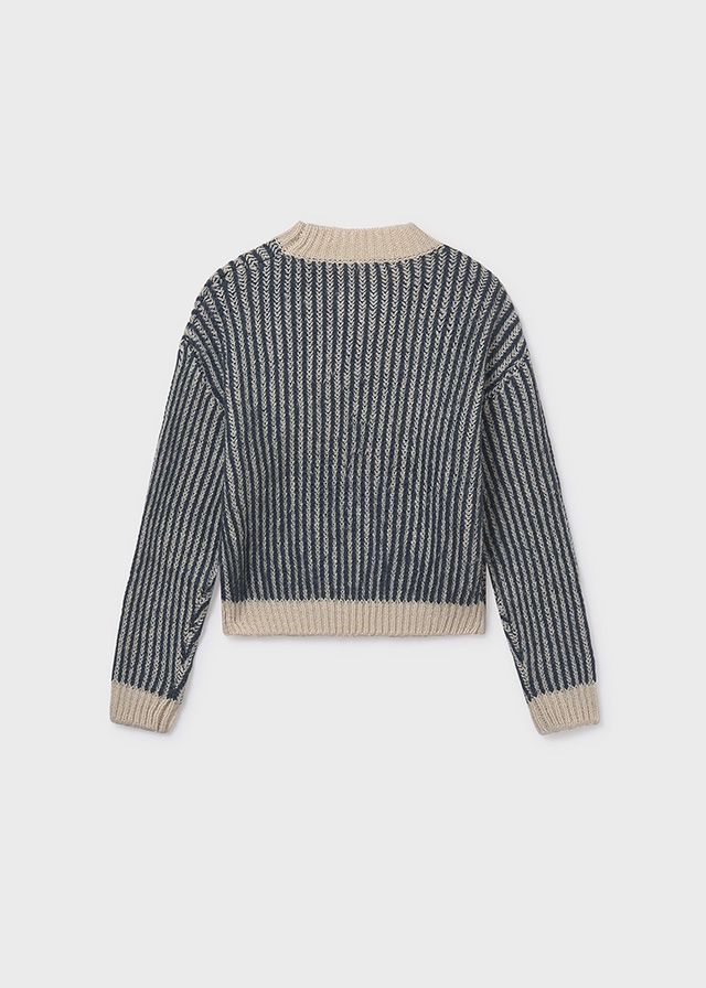 Vertical Stripe Sweater