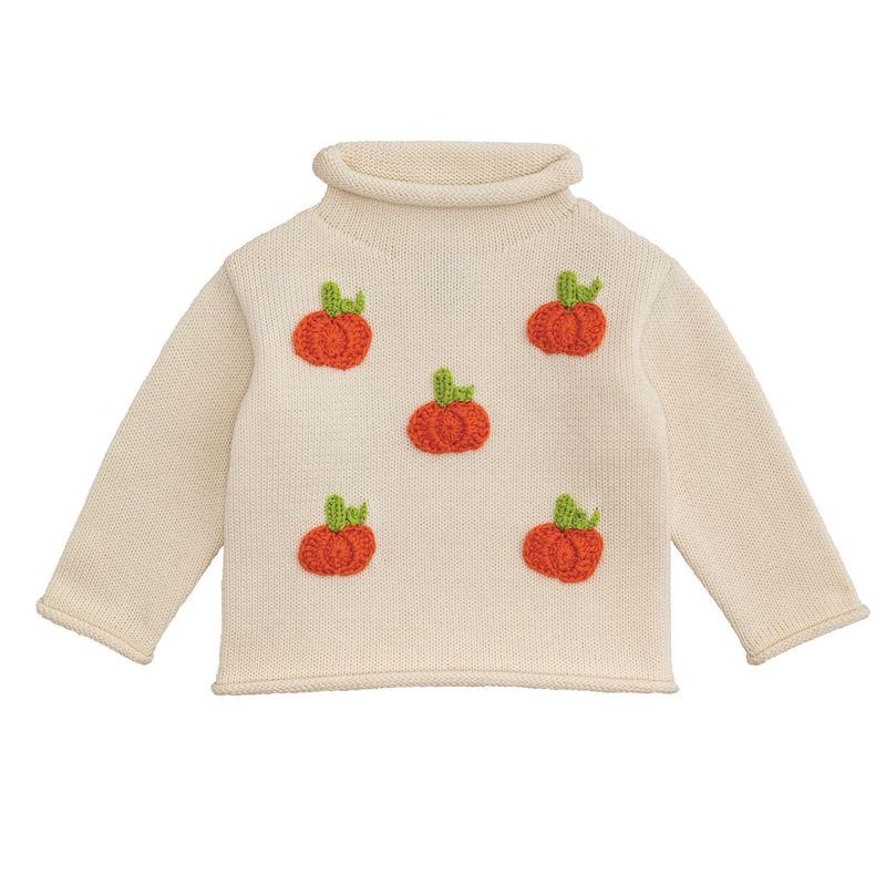 Mini Pumpkin Rollneck Sweater