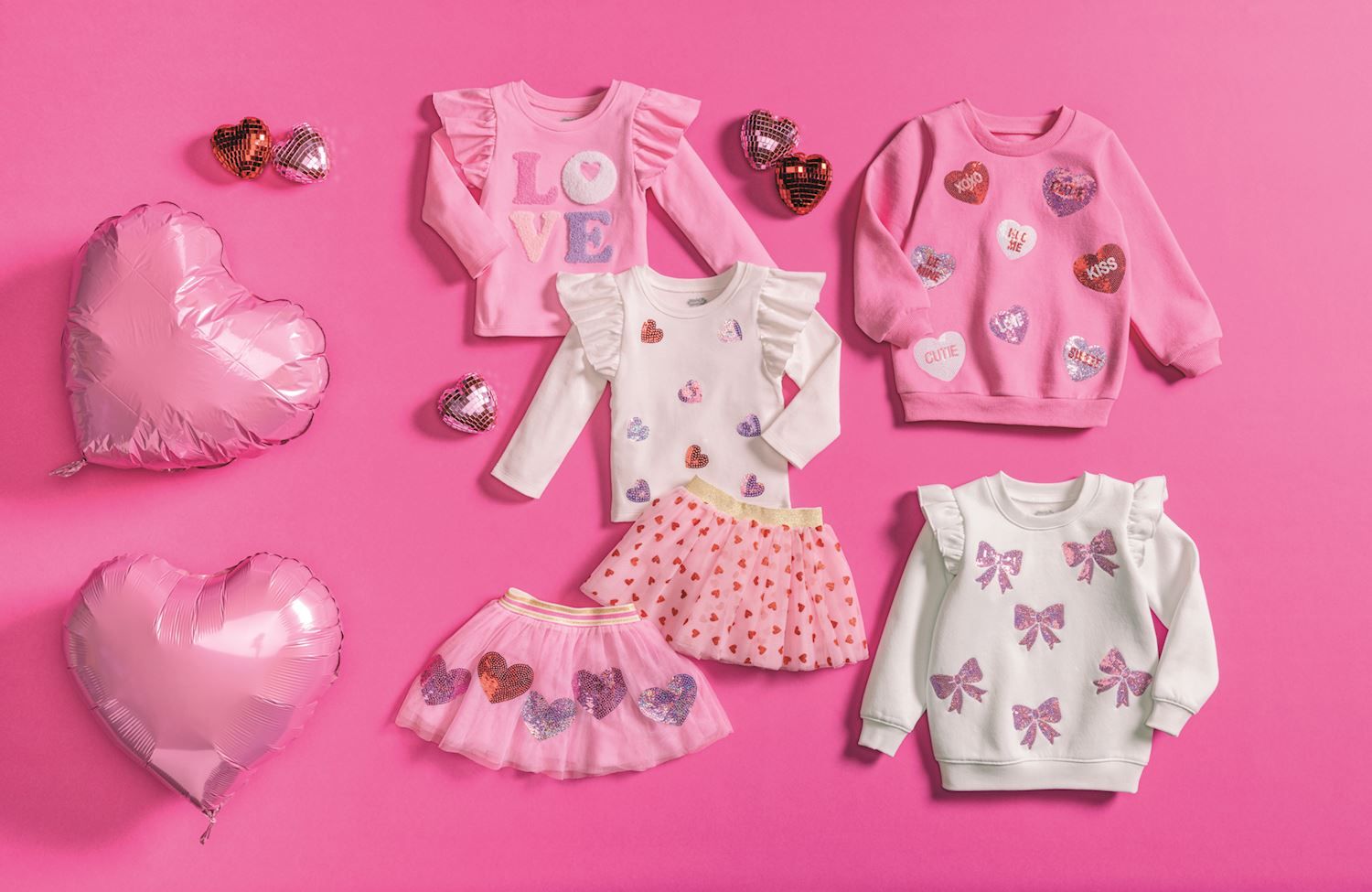 Sequin Heart Sparkle Tutu