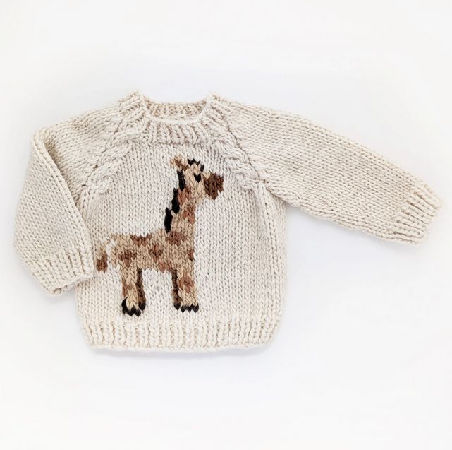 Cozy Giraffe Sweater