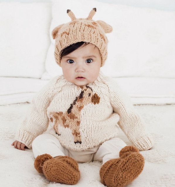Cozy Giraffe Sweater
