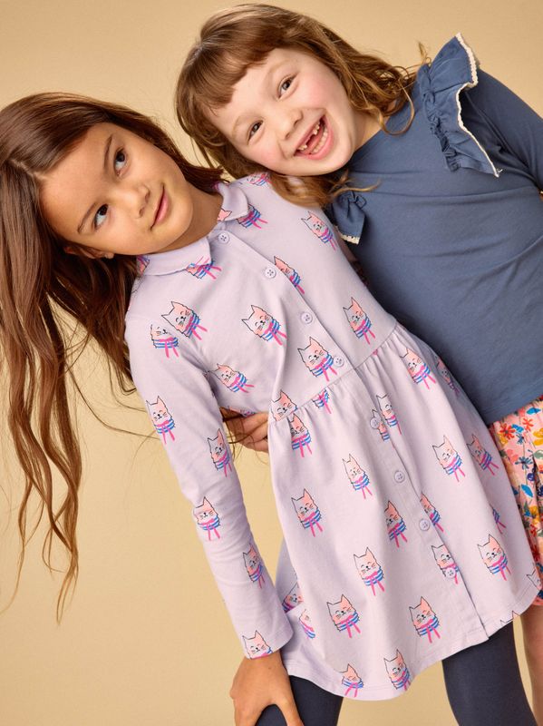 Triumph Blue Lace Trim Long-Sleeve 