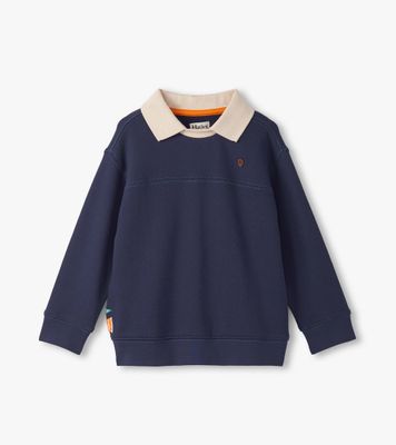 Patriot Blue Fooler Polo Pullover