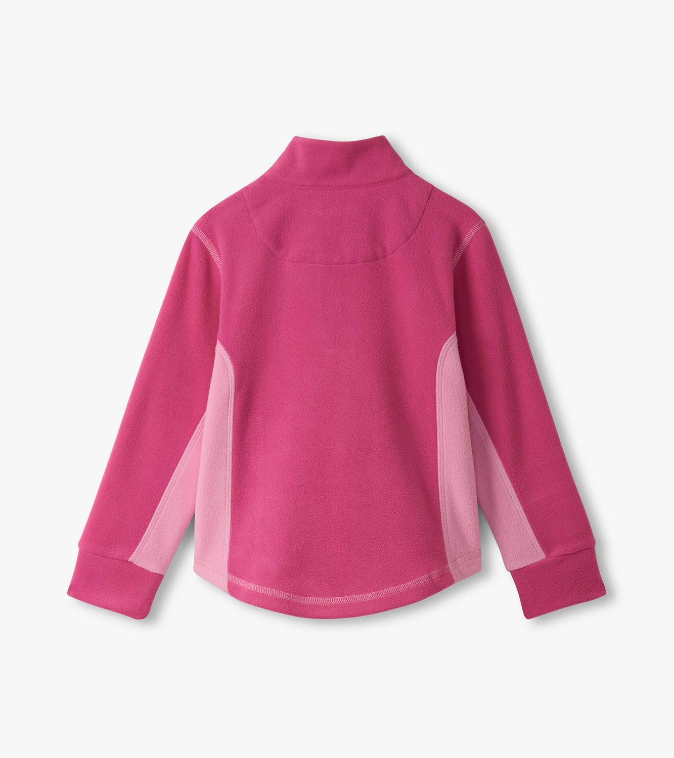 Raspberry Rose 1/4 Zip Mock Neck
