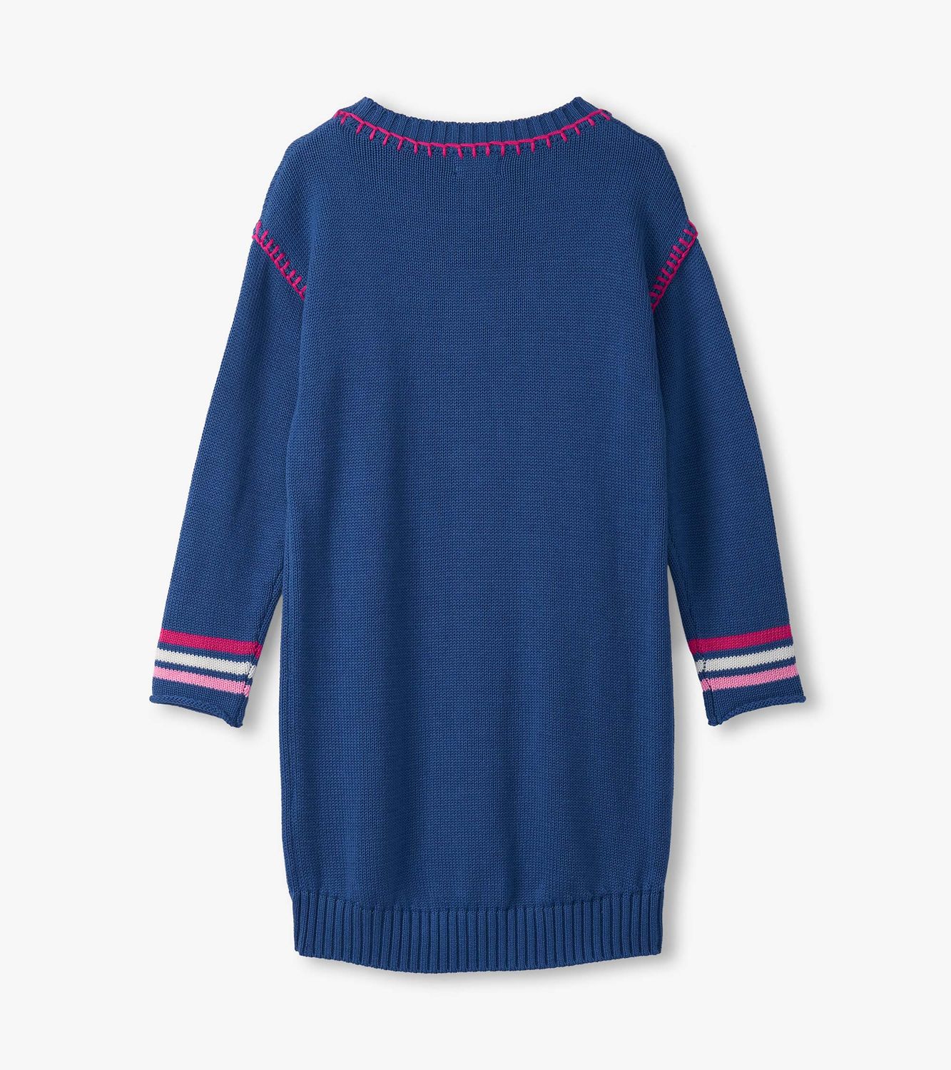 Sapphire Drop Shoulder Sweater Dress