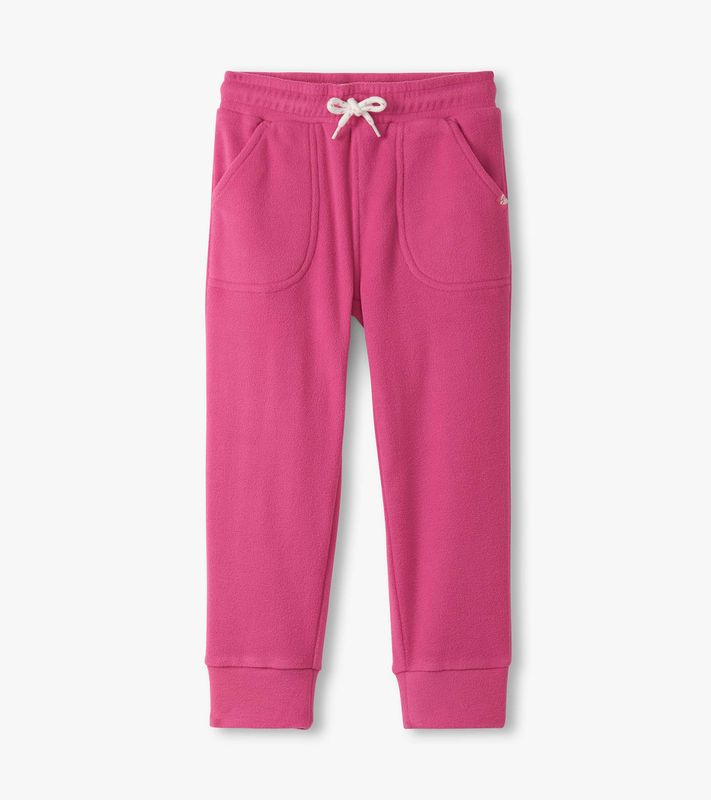 Raspberry Rose Polar Fleece Joggers