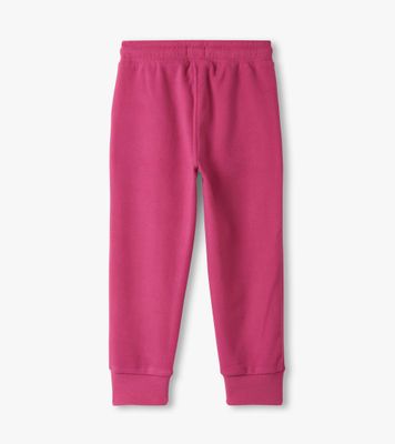 Raspberry Rose Polar Fleece Joggers