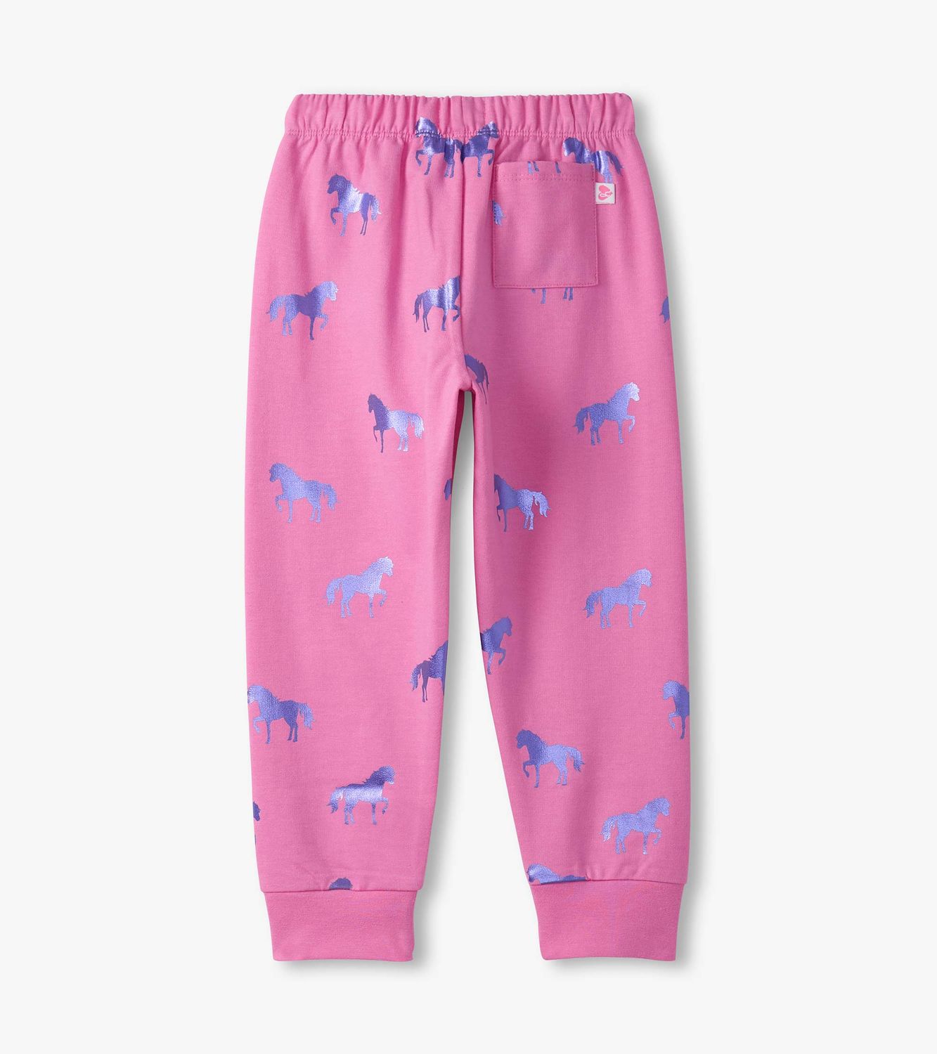 Shimmer Horses Cuffed Track Pants