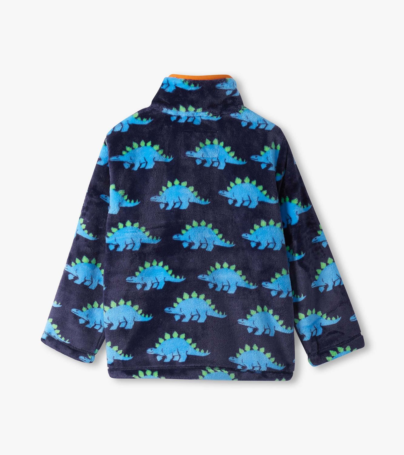 Stegosaurus Fuzzy Fleece Zip-Up Jacket