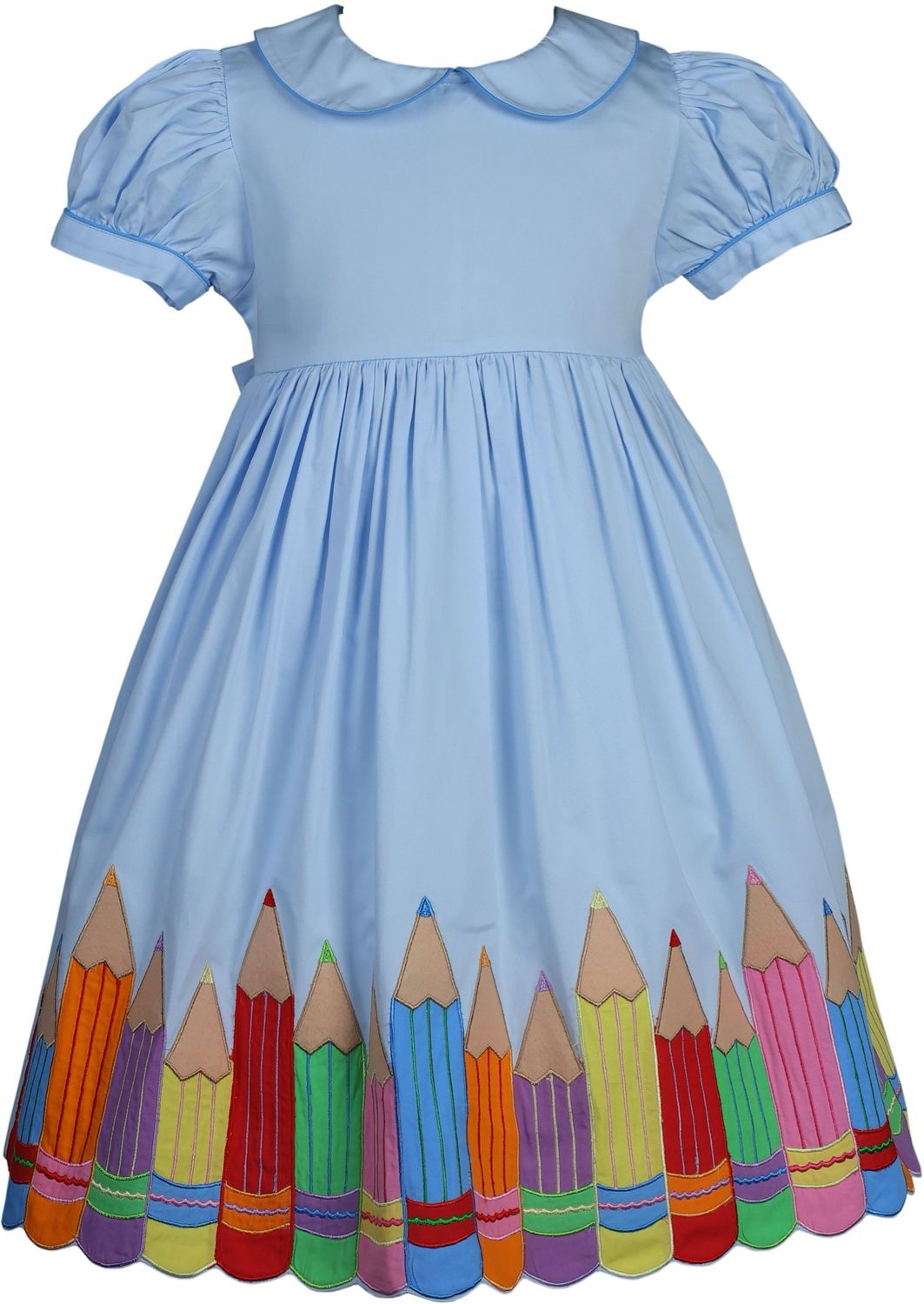 Blue Pencil Dress