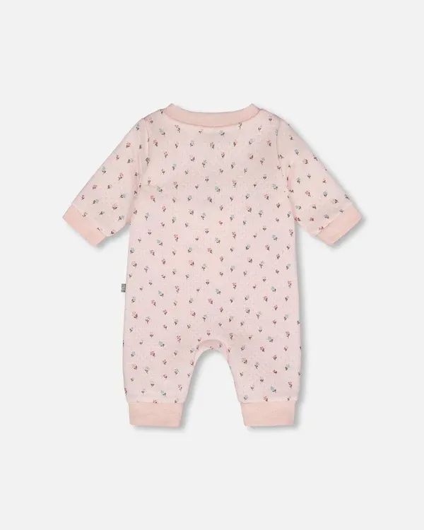 Pink Mini Floral Romper