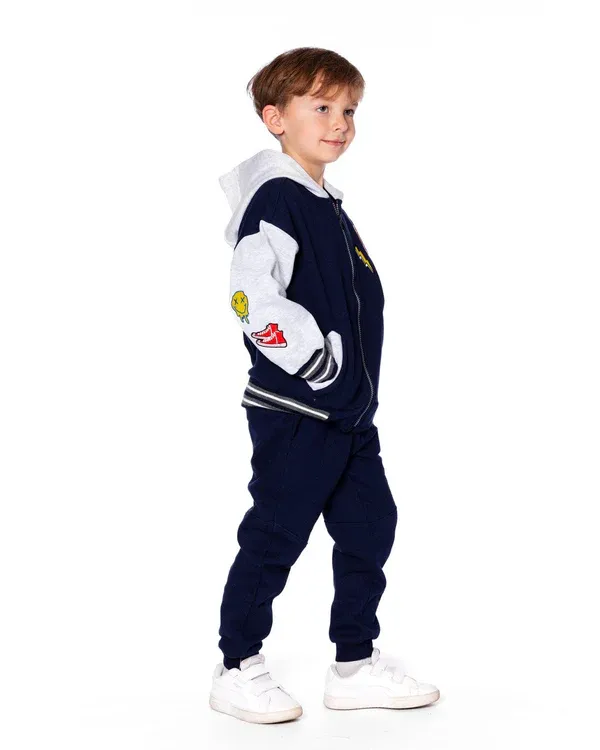 Navy Blue Sweatpant with Pockets