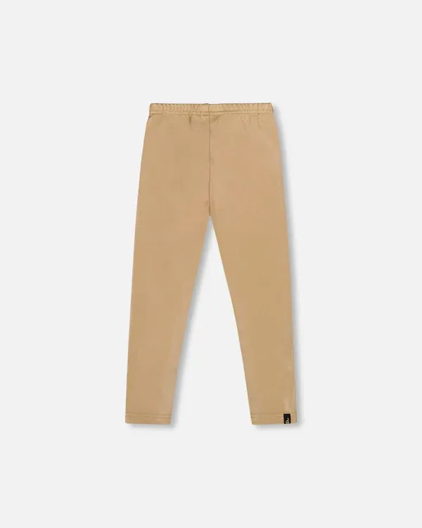 Pecan Suede Treggings