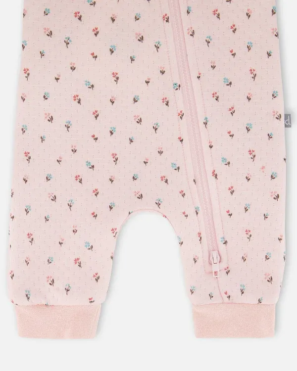 Pink Mini Floral Romper