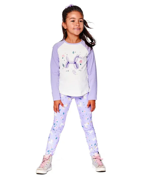 Purple Unicorn Leggings