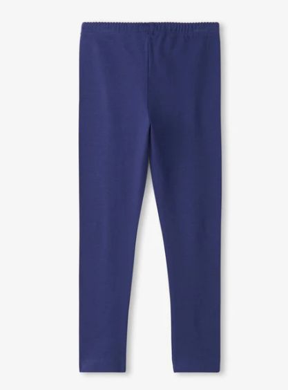 Navy Full Length Leggings
