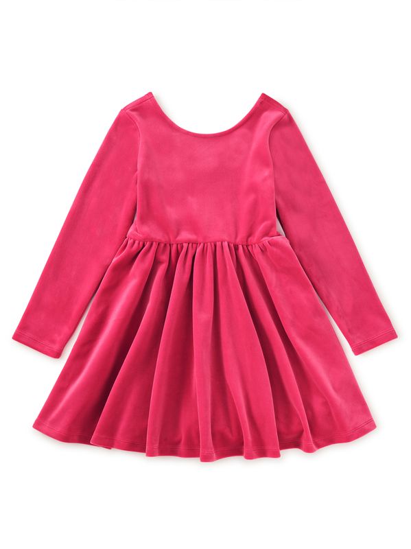 Thistle Pink Velour Ballet Dress