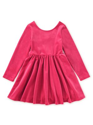 Thistle Pink Velour Ballet Dress