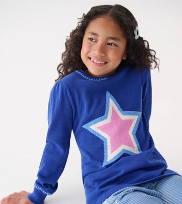 Super Star Pullover Sweater Tunic