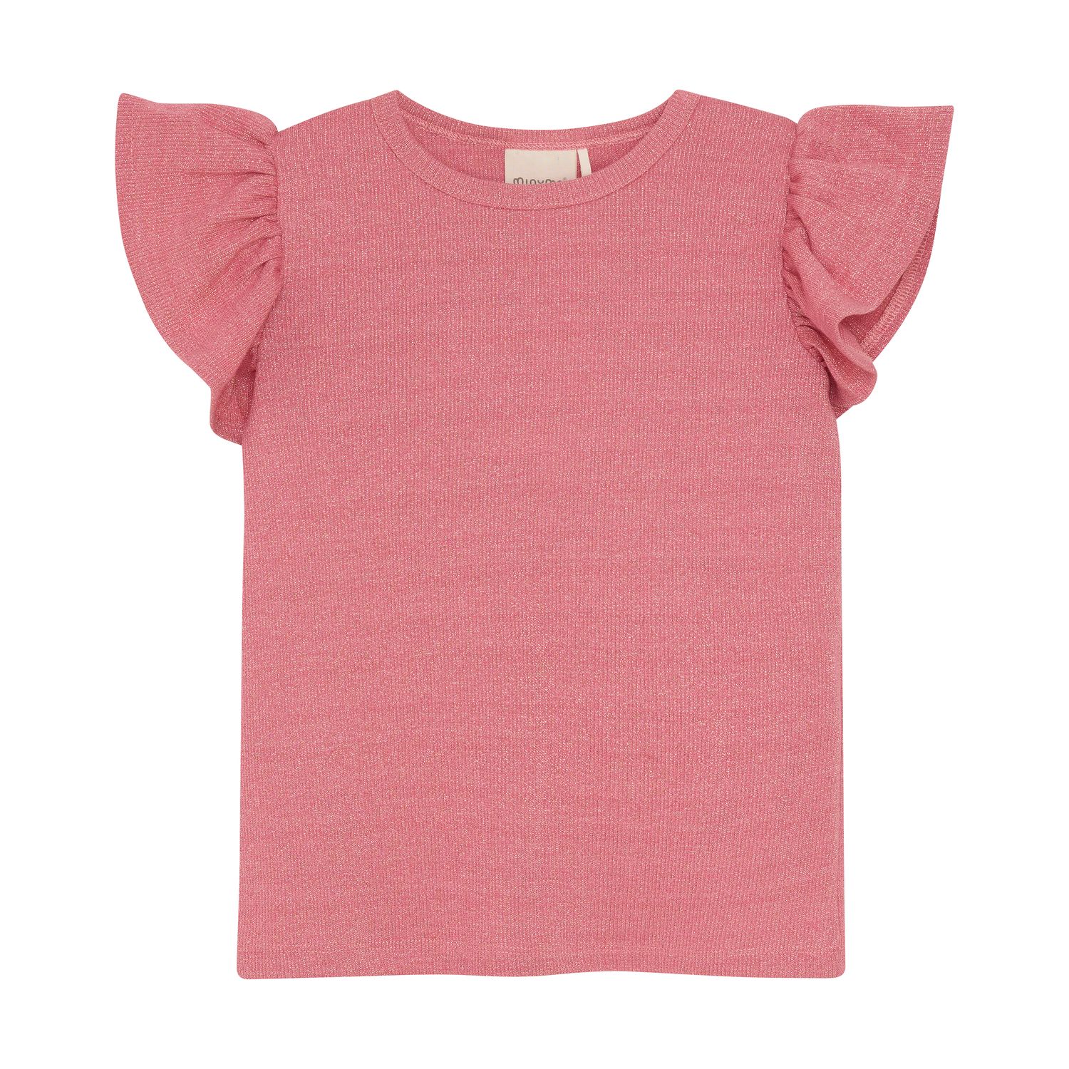 Azalea Pink Flutter Sleeve Top
