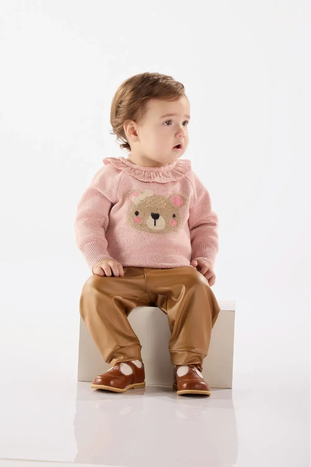 Pink Bear Sweater