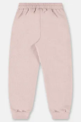 Pink Fleece Lined Sweatpants