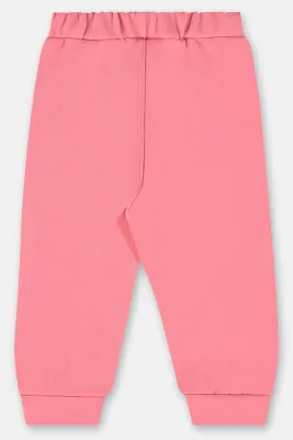 Pink Fleece Lined Sweatpants