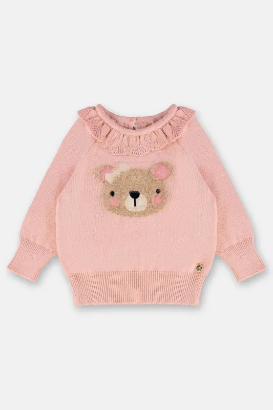 Pink Bear Sweater