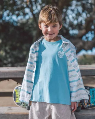 Sundown Stripe Flannel