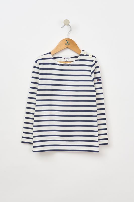 Cord/Navy Stripe Long-sleeve Shirt