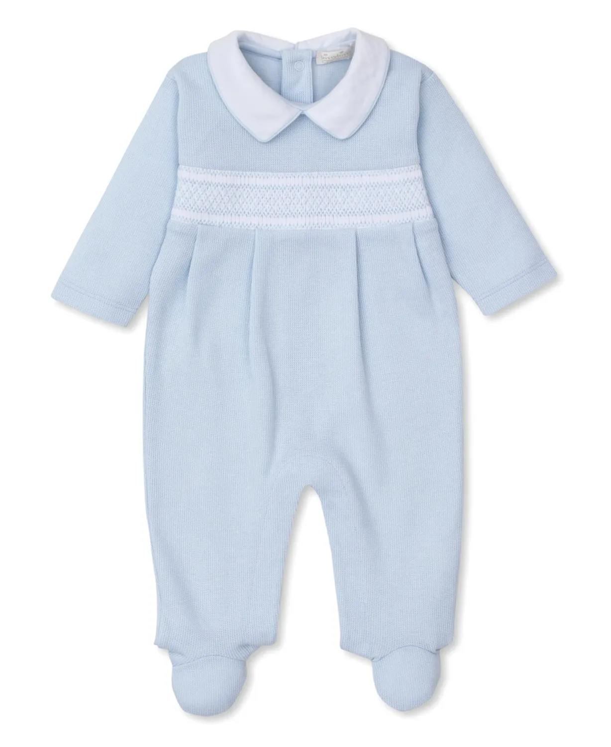 Lt Blue Smock Punto Footie