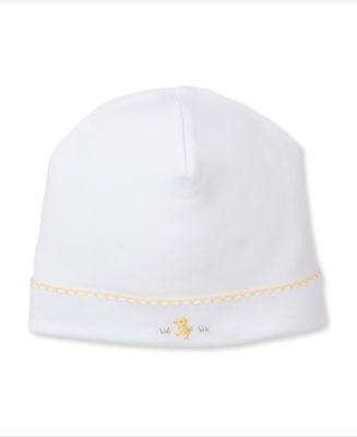 Baby Duckling Emb White/Yellow Hat