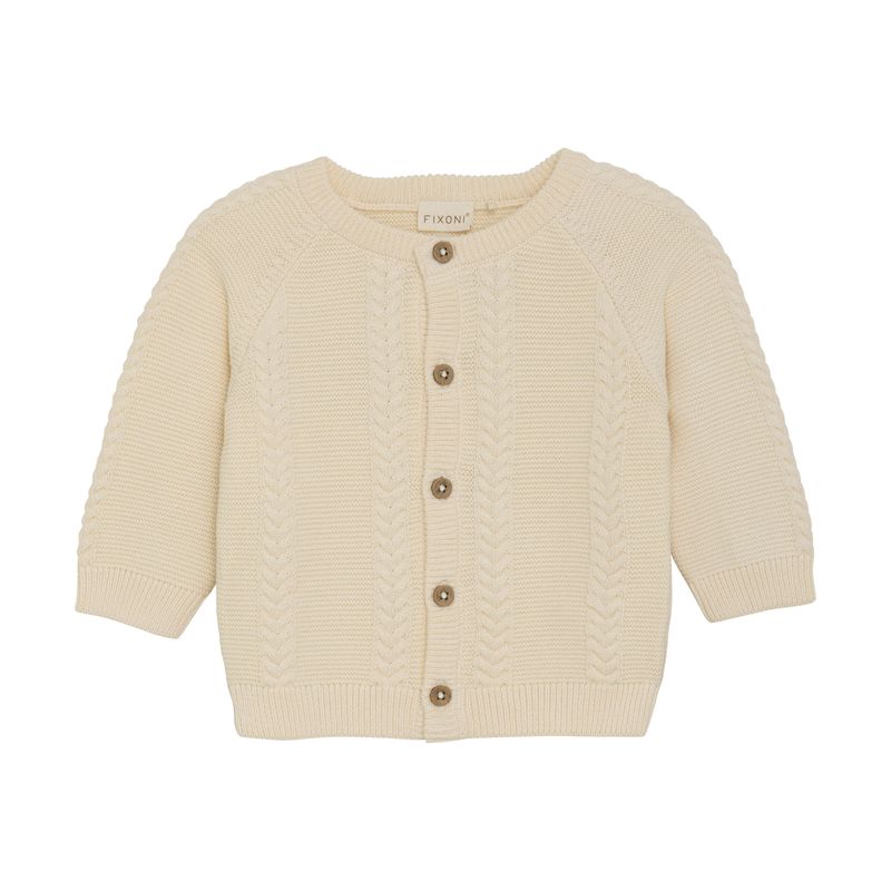Cream Knit Cardigan