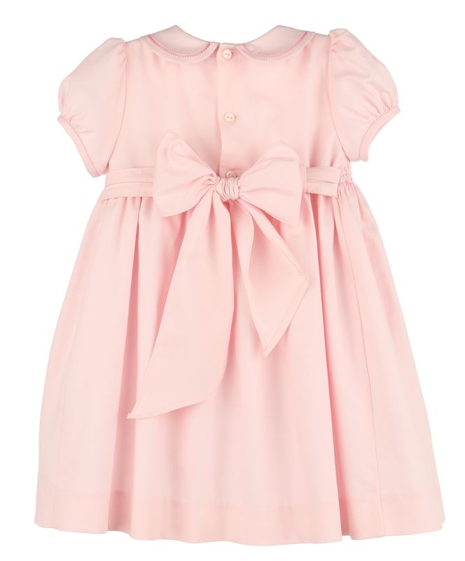 Pink Classic Full Smock Dress