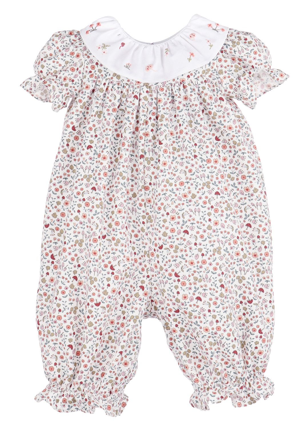 Red Woodland Ruffle Longall