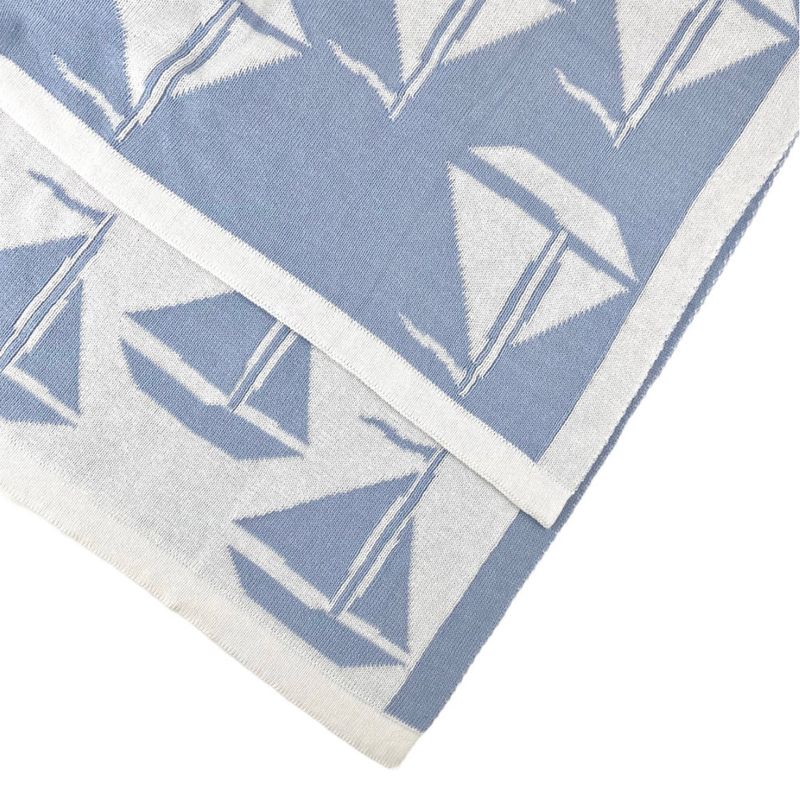 Light Blue Sailboats Blanket