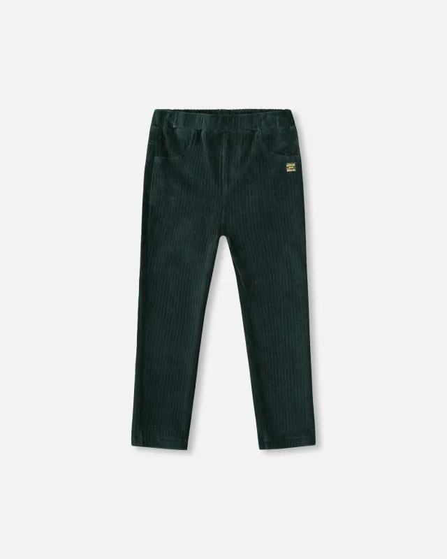 Jasper Velour Rib Tregging