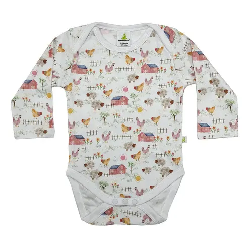 On the Farm Longsleeve Bodysuit