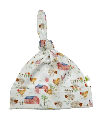 On the Farm Knotted Beanie