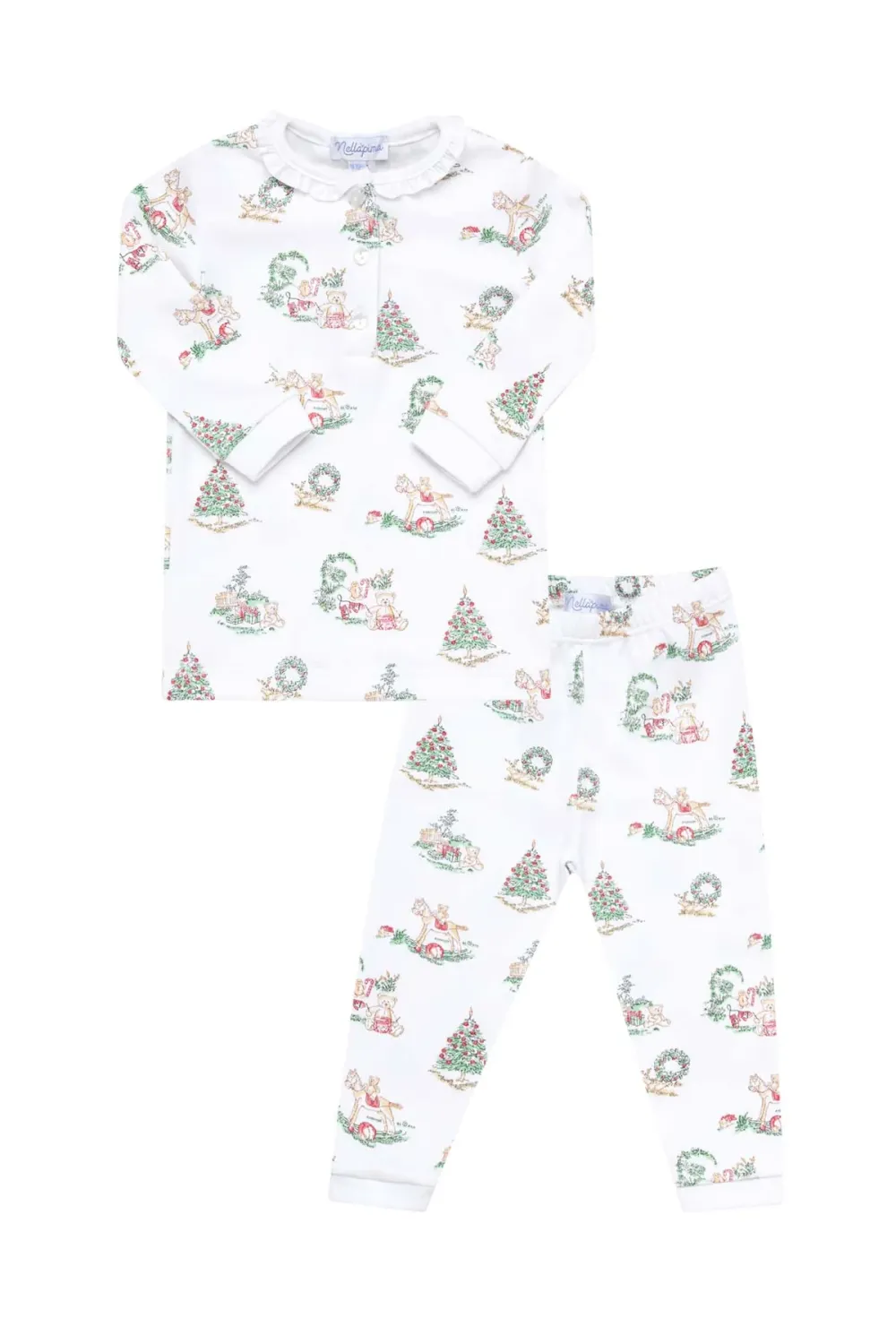 Christmas Toile Pajamas