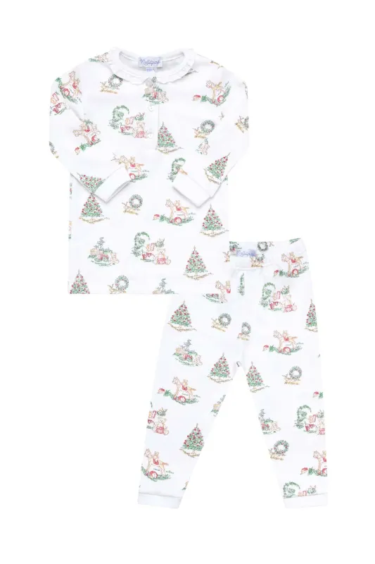 Christmas Toile Pajamas