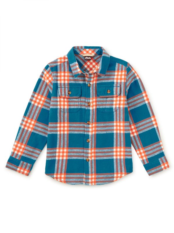 Flannel Button Up Shirt