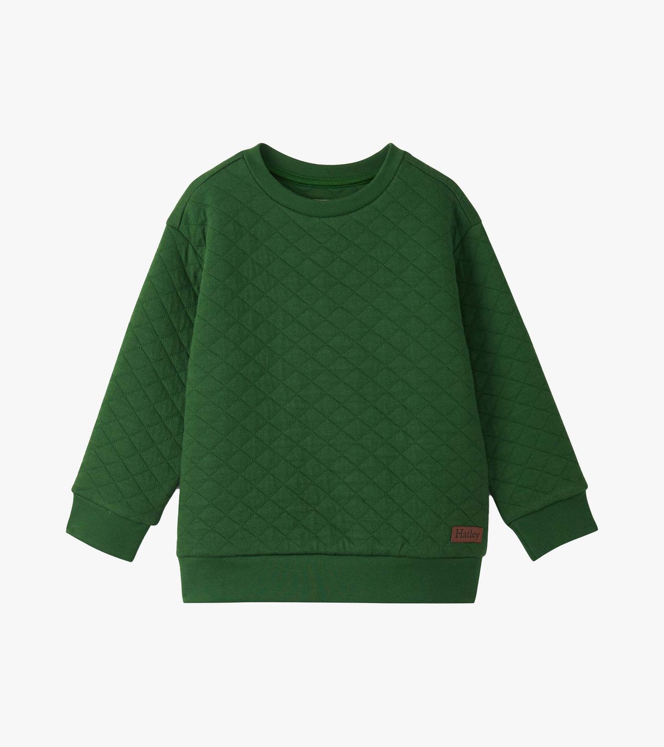 Eden Green Quilted Pullover