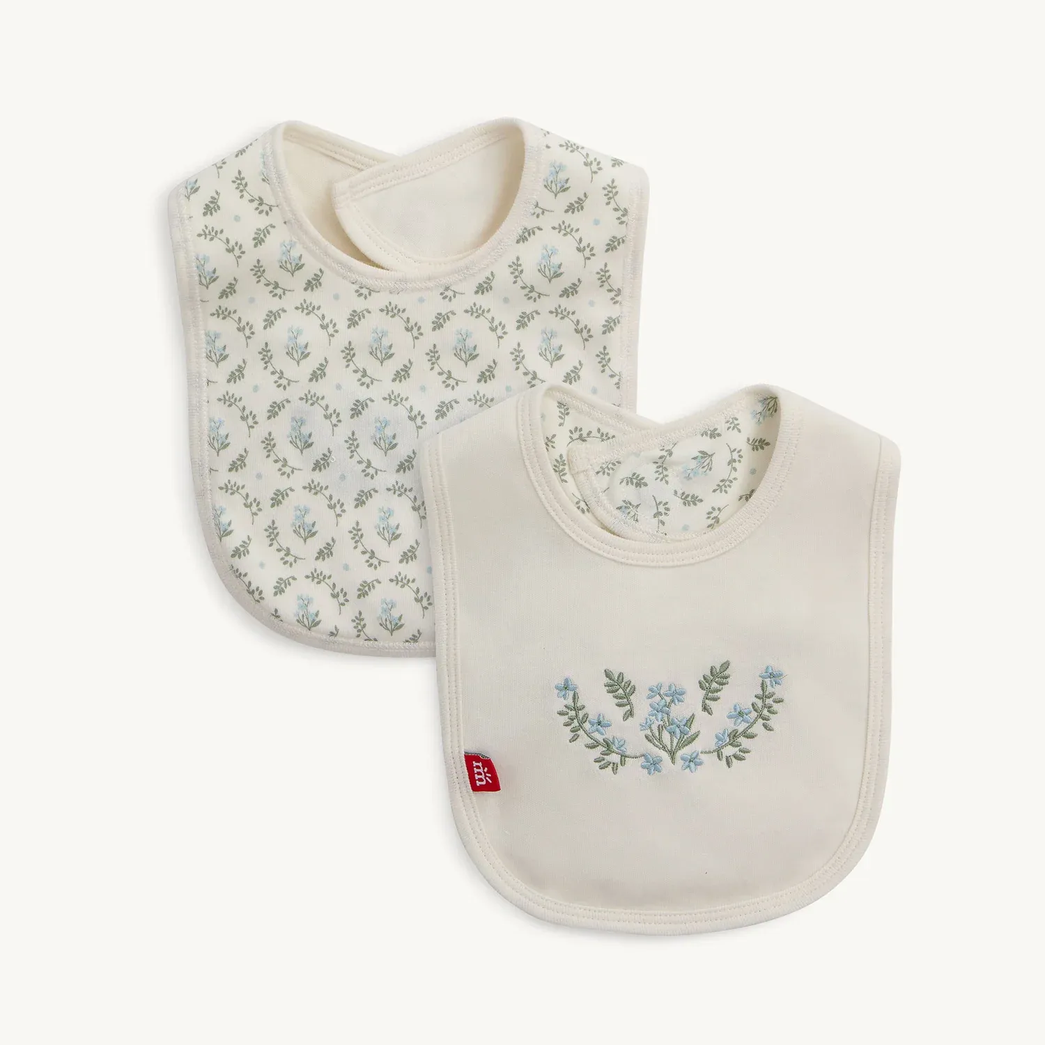 Eloise Organic Cotton Reversible Bib