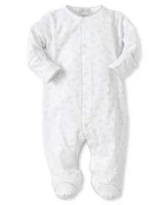 Ele-fun Silver Print Footie