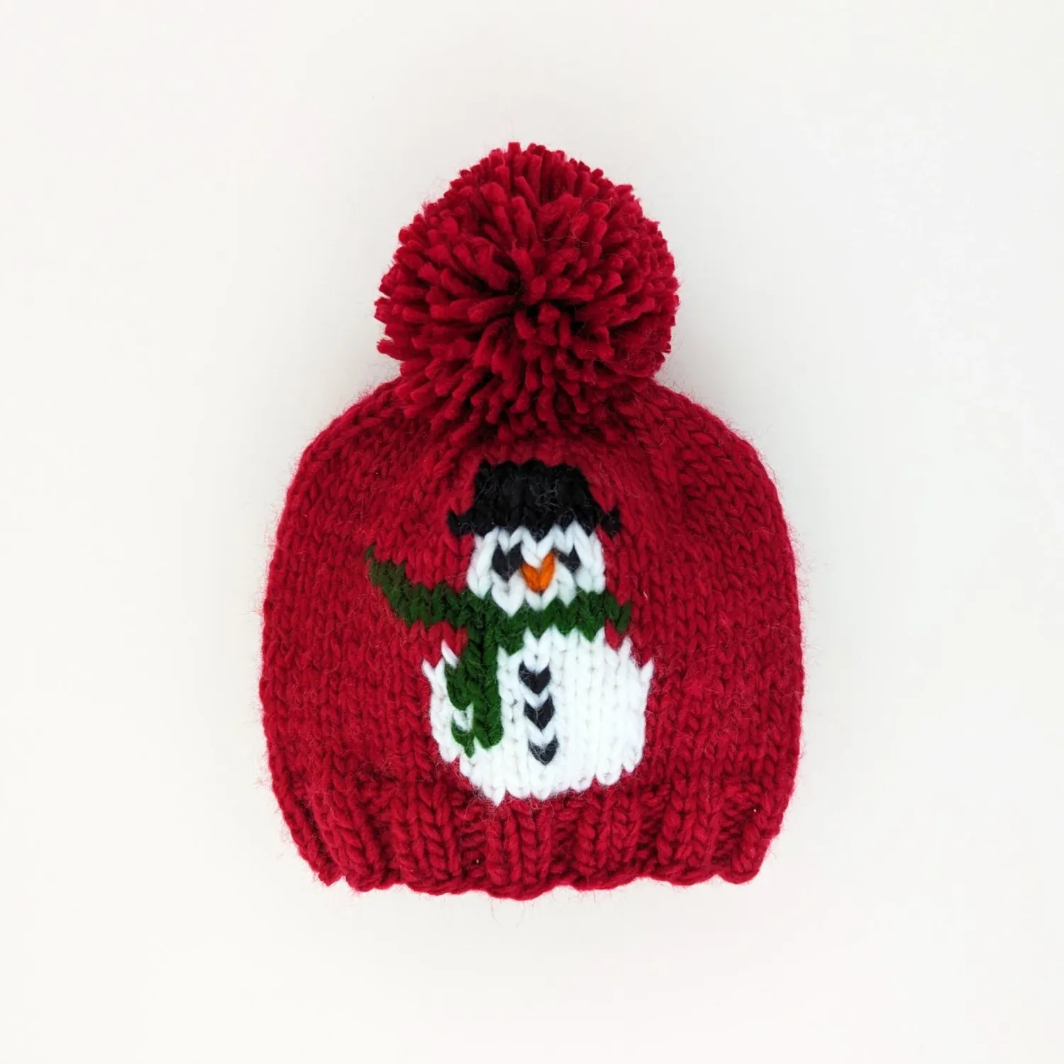 Red Frosty the Snowman Beanie