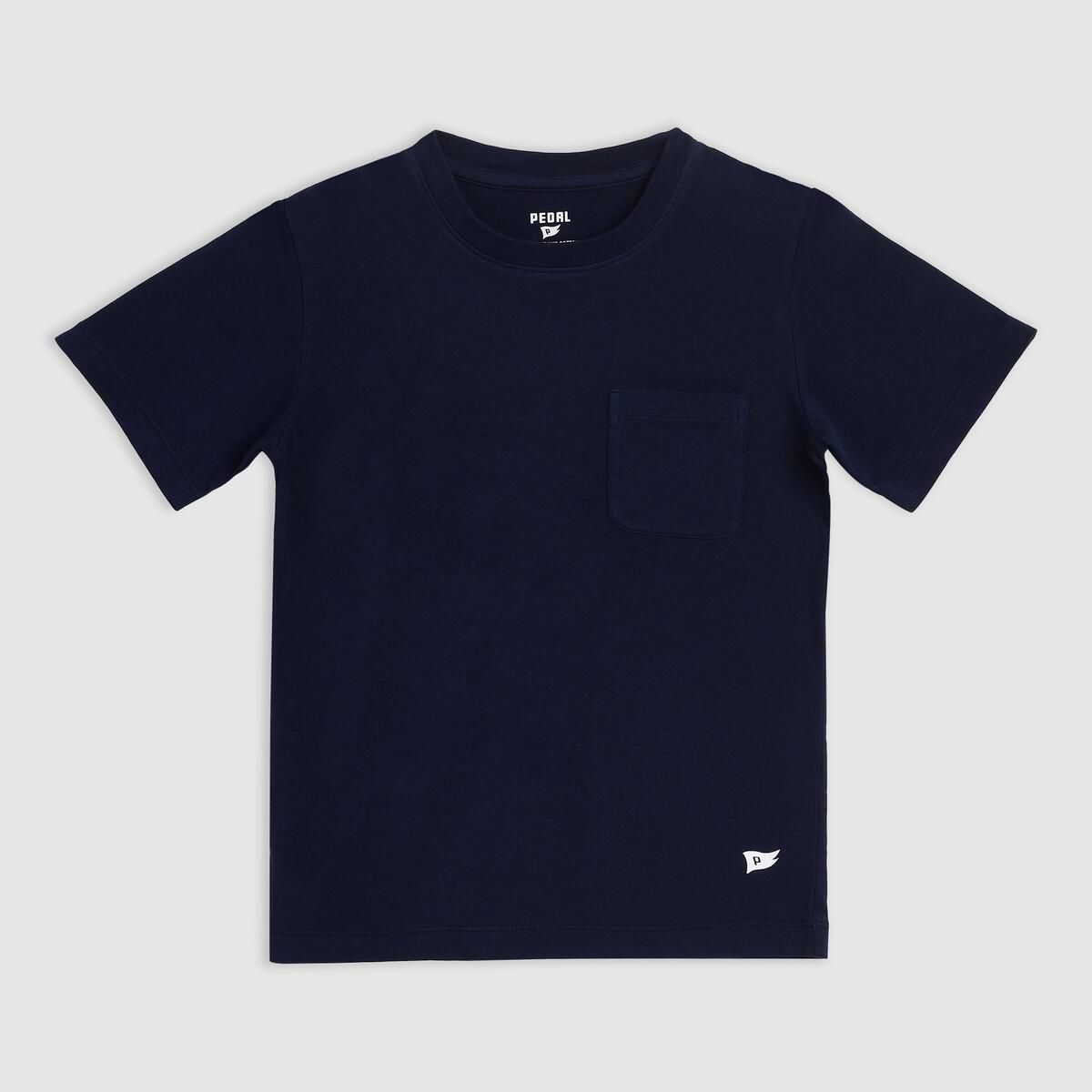 Navy Short-sleeve Pocket Tee